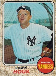 1968 Topps Baseball Cards      047      Ralph Houk MG